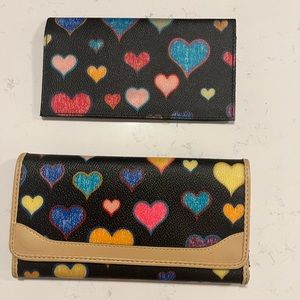 dooney & bourke wallet and checkbook holder